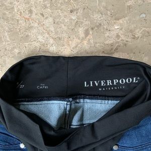 Liverpool brand skinny/cropped maternity jeans